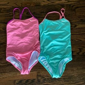 2 Girls Nike one piece Swimsuit!